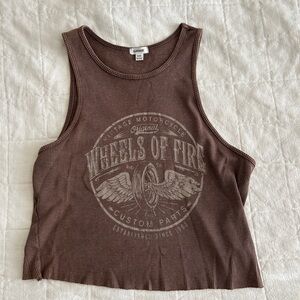 Garage Brown Tank Top